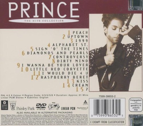 Prince - Hits Collection dvd - Dubman Home Entertainment