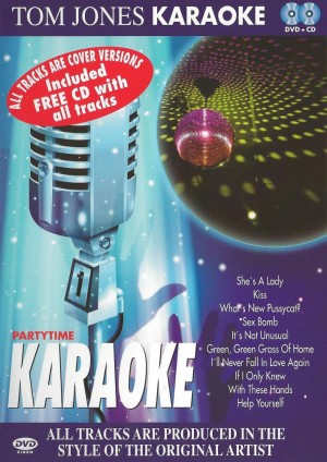 Karaoke - Tom Jones  Dvd + Cd